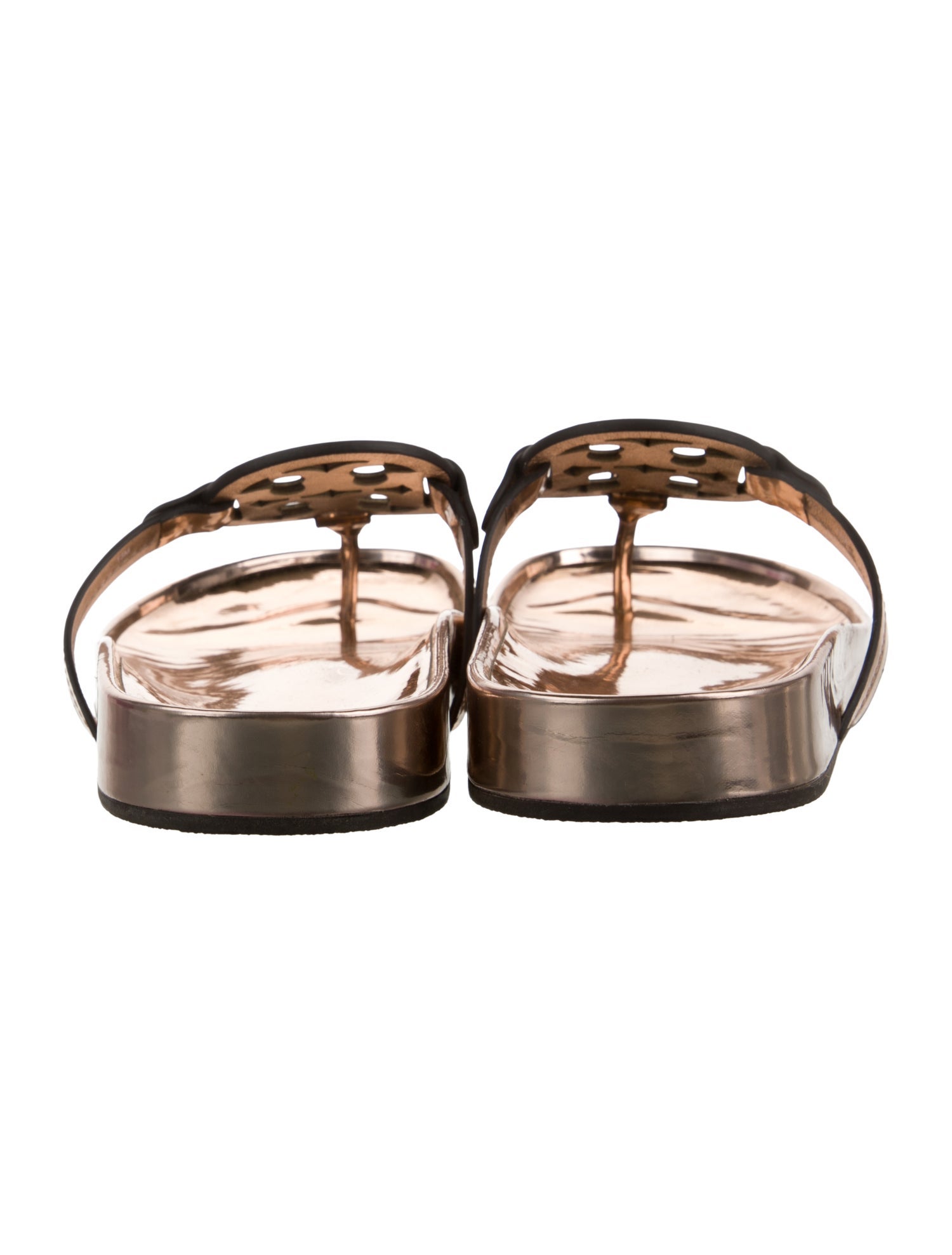 Tory Burch Patent Leather Slides
